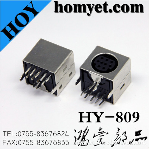 High Quality Min Pin Connector with Nine Needles (HY-809) for Wiring Equipment
